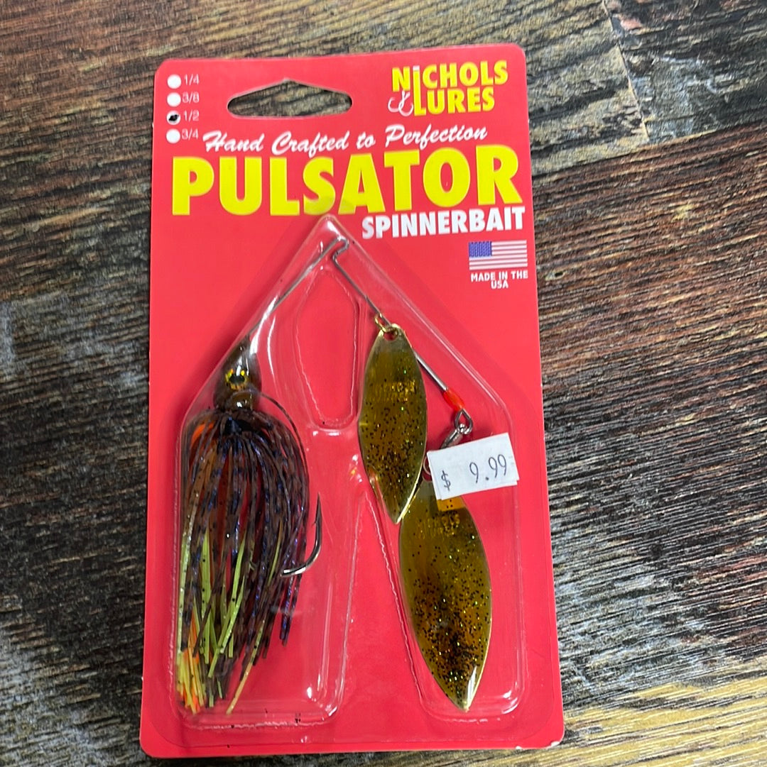Nichols Lures Pulsator Spinnerbait 1/2 oz.Bluegill