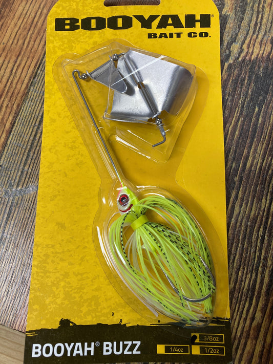 BOOYAH Buzz 3/8 oz. Chartreuse Pearl/White