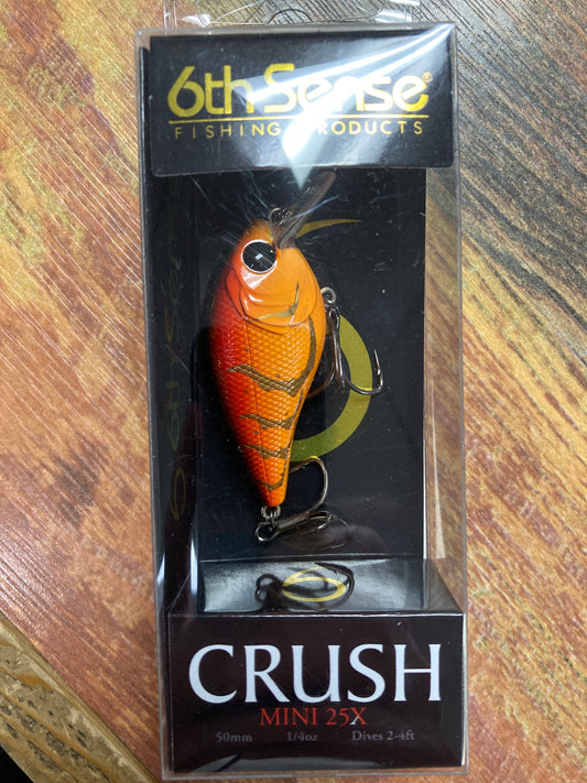 6th Sense Crush Mini 25X - Wild Lava Craw