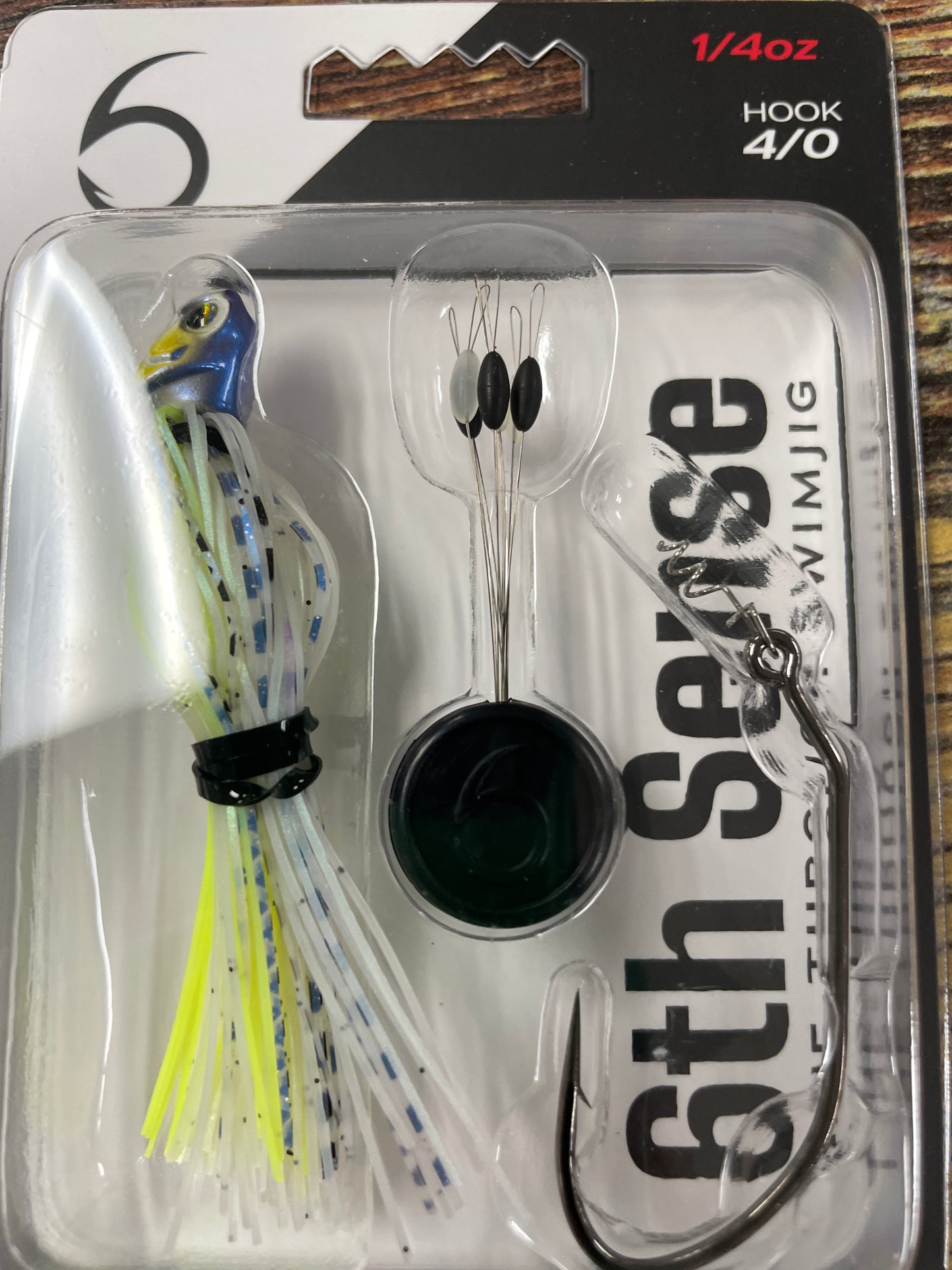 6th Sense Line Through Swim Jig 1/4 oz 4/0 Sexified Shad