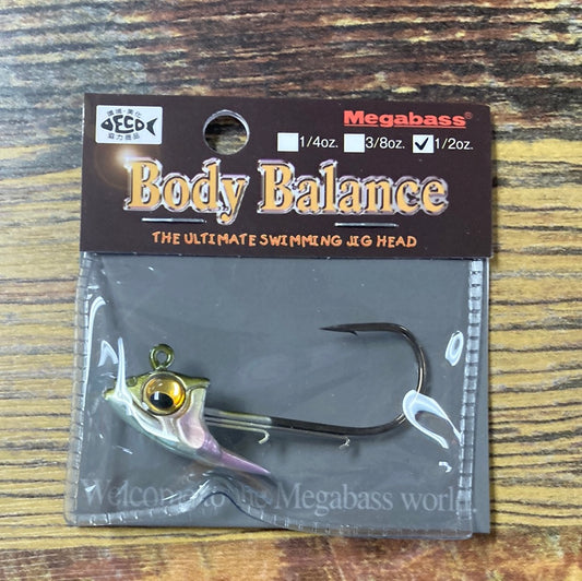 Mega Bass Body balance 1/2oz jig head MB Gizzard