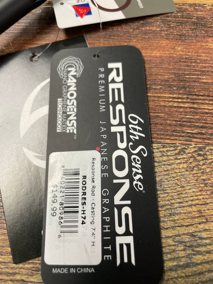 6th Sense Response 7’4” Casting Rod