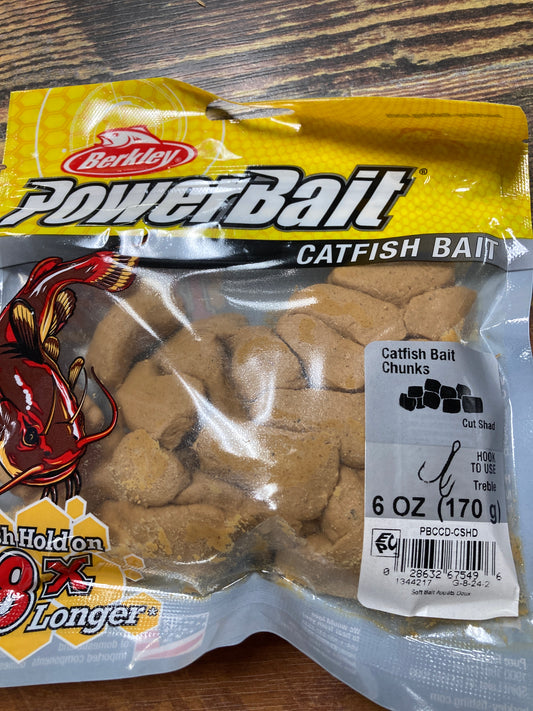 Berkley Catfish Chunks - Cut Shad