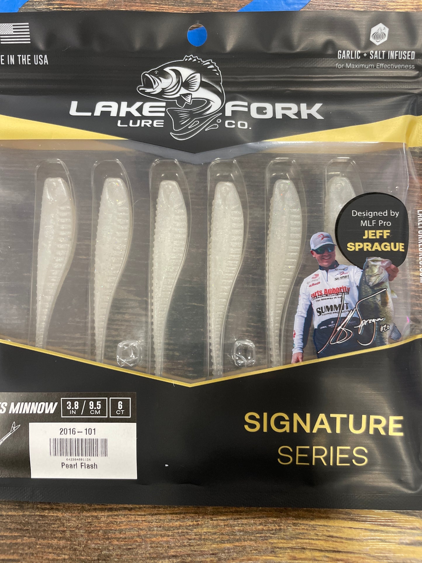 Lake Fork Lures Pro FFS Minnow    Pearl Flash