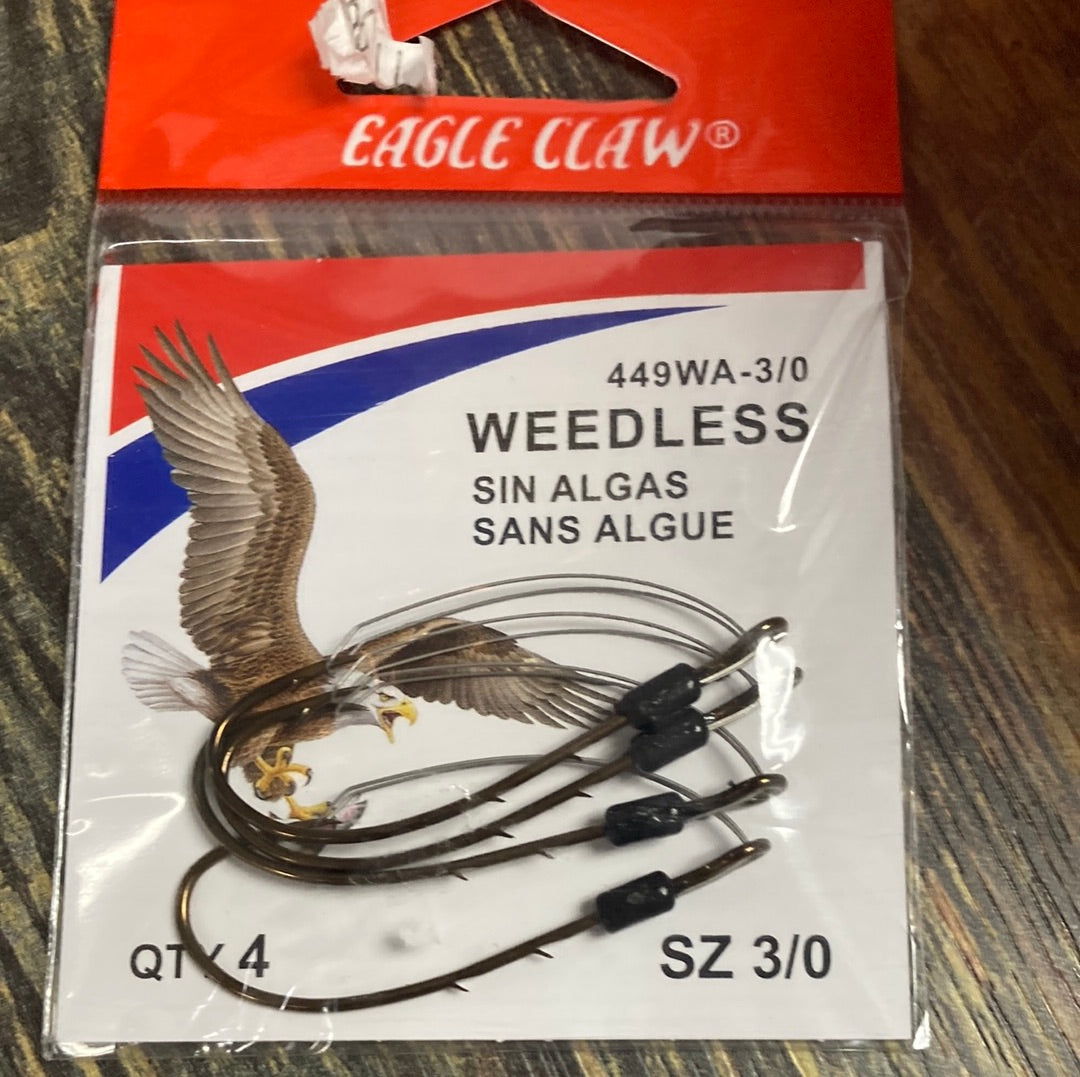 Eagle Claw 3/0 Weedless Hook
