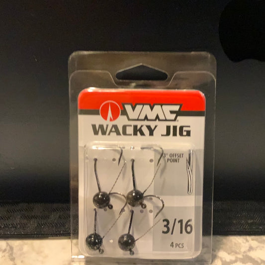 VMC Wacky Jig Weedless 3/16 oz. Black