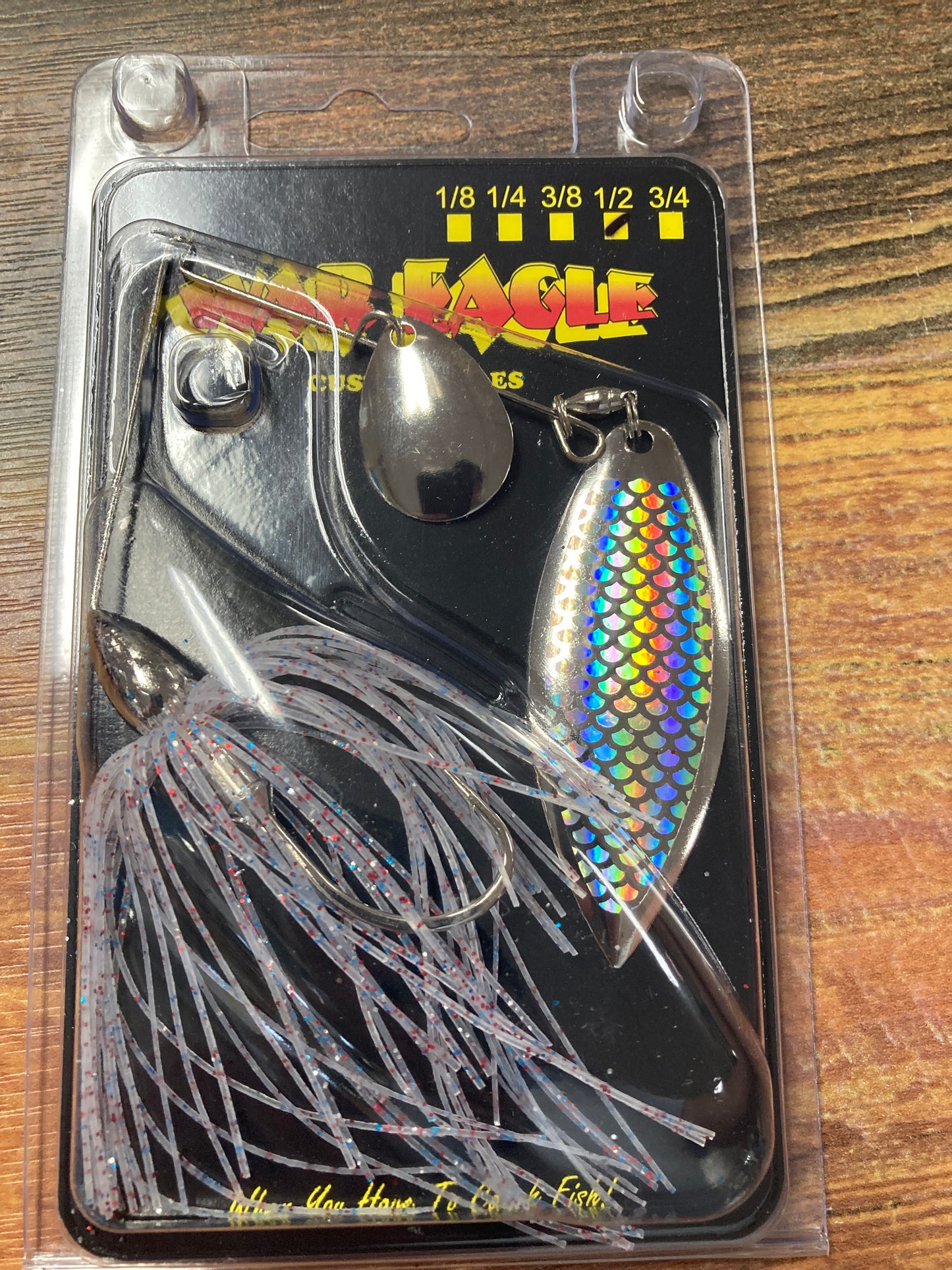 War Eagle Spinnerbait 1/2 oz. Firecracker
