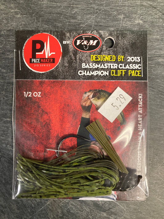V&M Adrenaline Flippin Jig. 1/2 oz. Money Maker