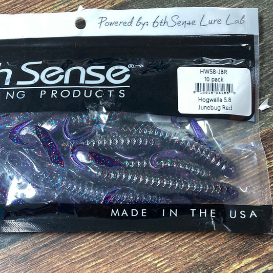 6th Sense Hogwalla 5.8" Junebug Red