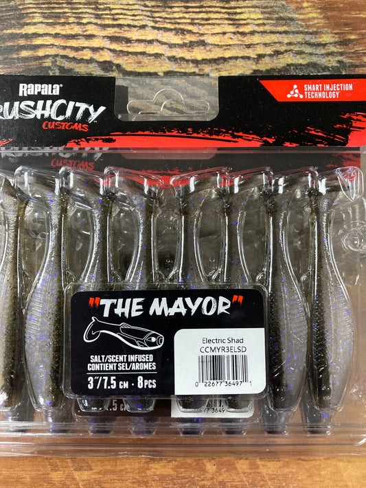 Rapala Crush City The Mayor 3" Electric Shad