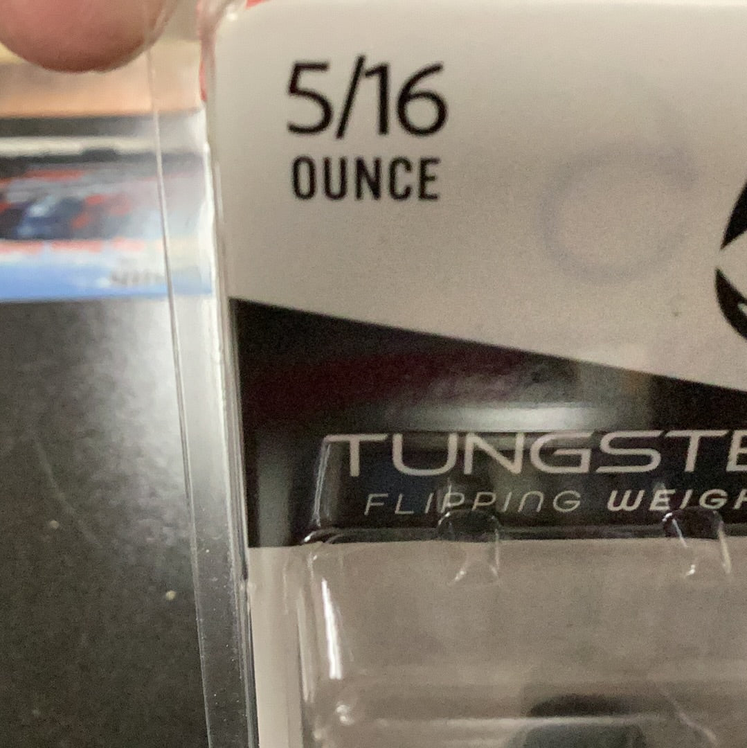 6th Sense Tungsten Flipping Weights 5/16 oz.