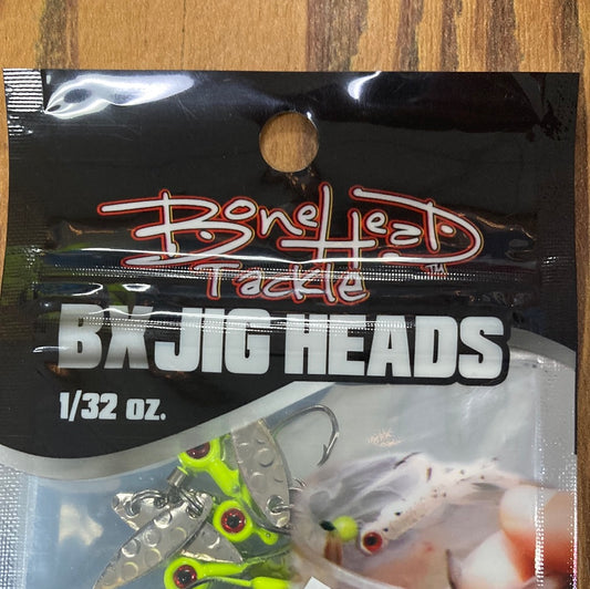 Bonehead BX jig heads 1/32oz
