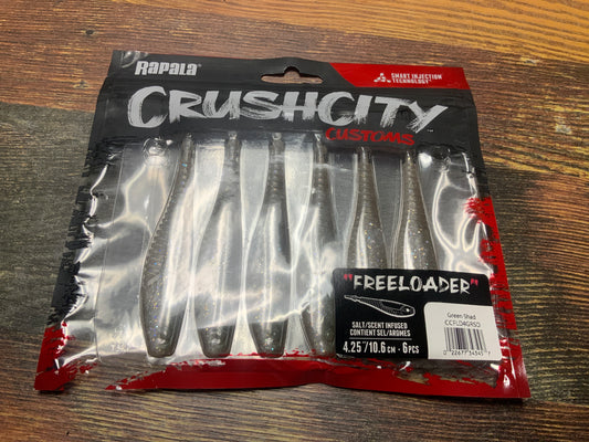 Rapala Crushcity Freeloader 4.25" Green Shad