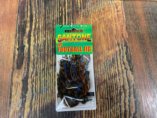 Santone Pro Football Jig 1/2 oz. Pakes Perch