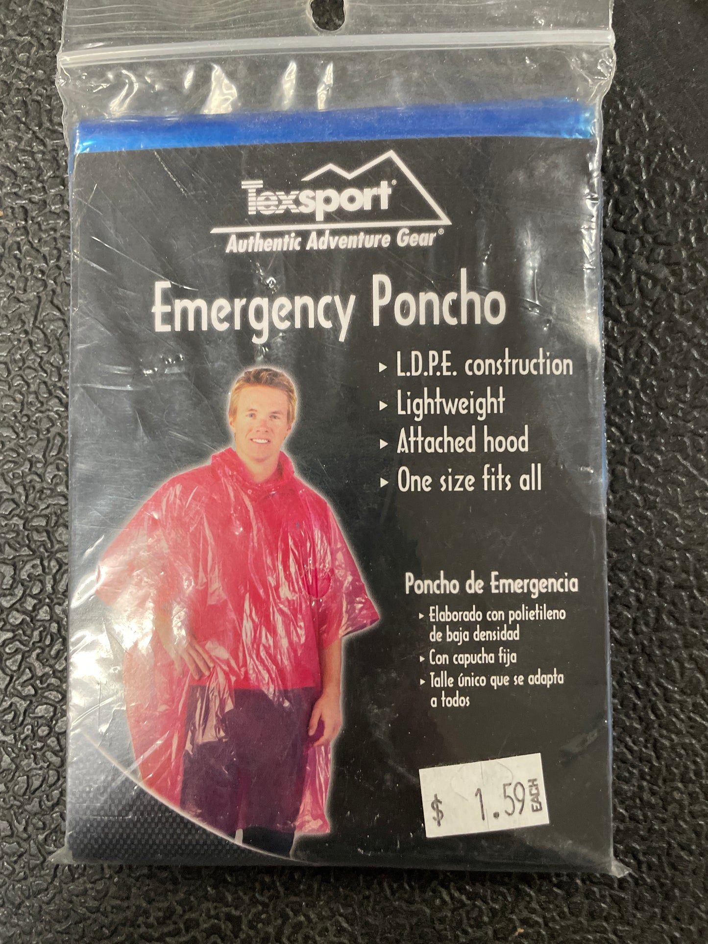 Texsport Poncho - Blue