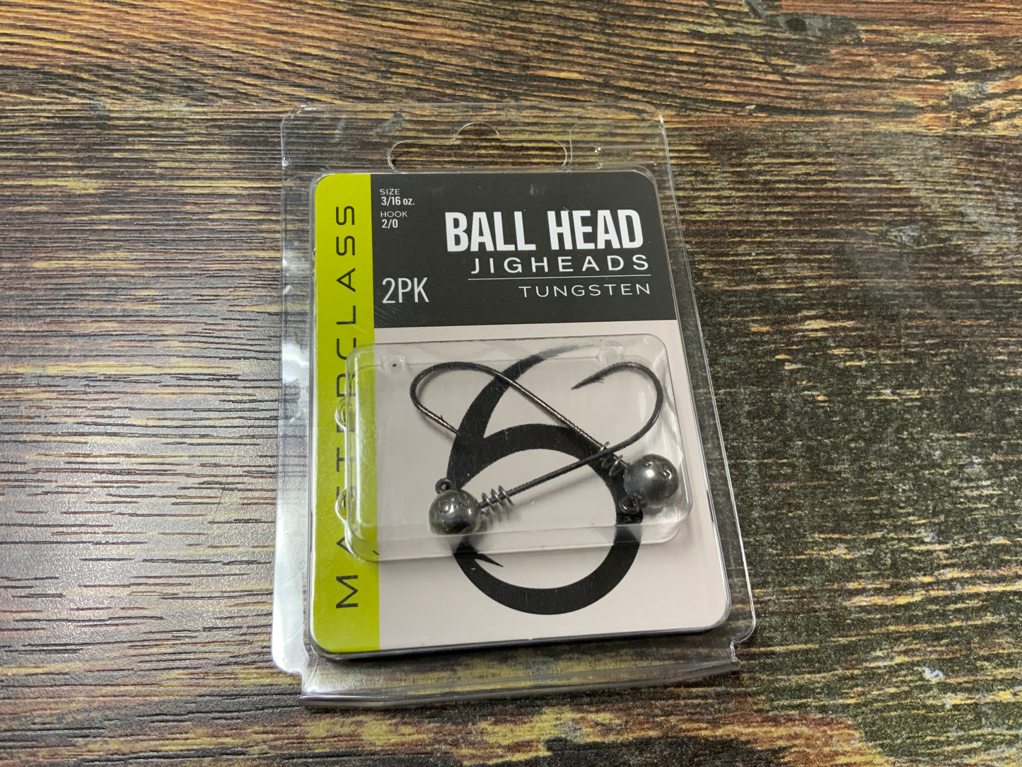 6th Sense Ball Head Jig Tungsten 3/16 oz. 2/0