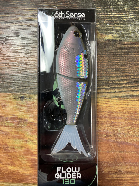 6th Sense Flow Glider 130 - 1.6 oz. Ghost Shad Scales