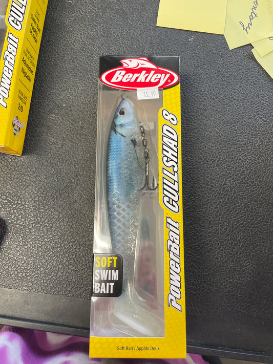 Berkley Cullshad 8" Blue Shad