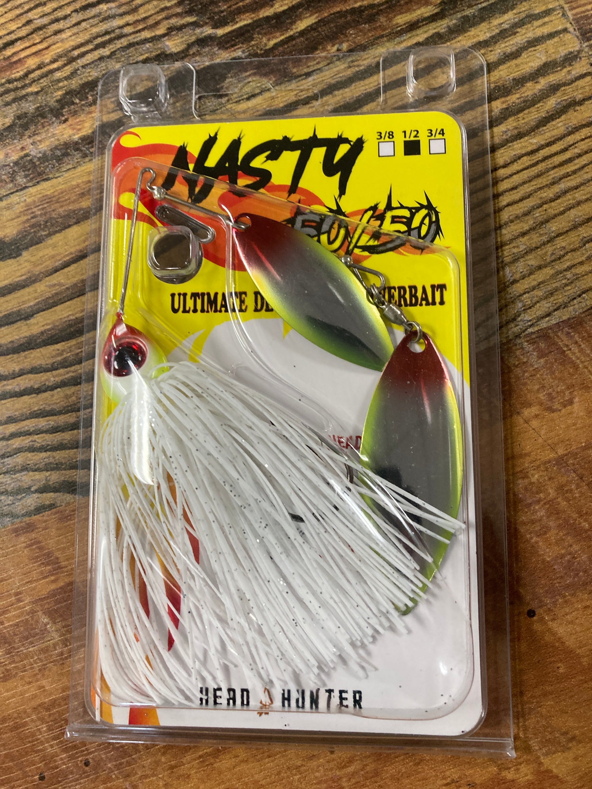 Nasty 1/2 oz spinner bait Clown – Lake Fork Resort