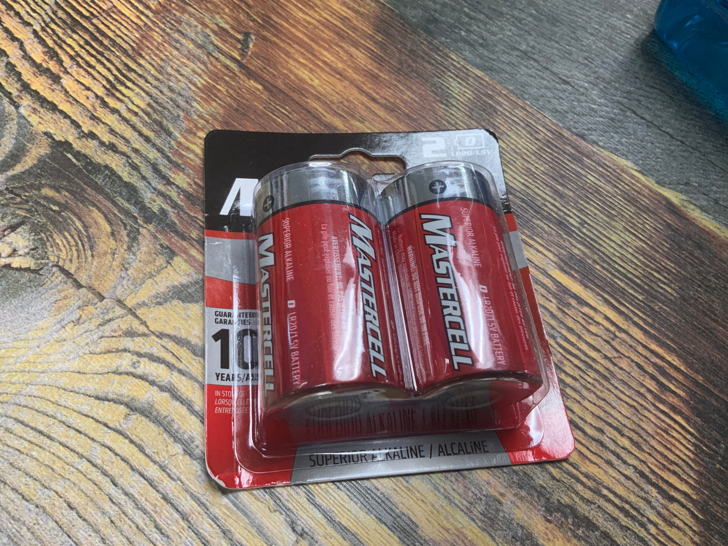 Mastercell D Cell Batteries
