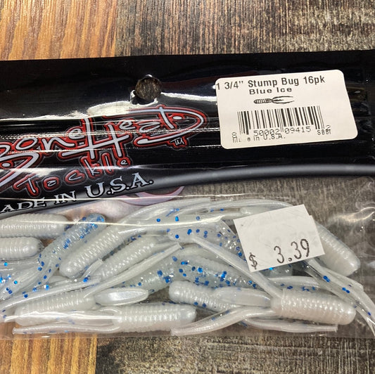 Bone Head Stump Bug 1-3/4" Blue Ice