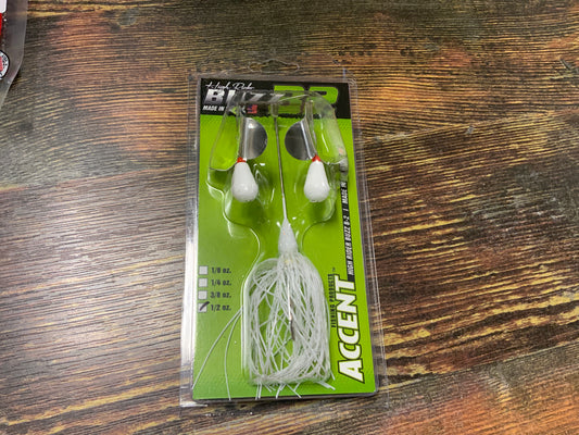ACCENT Buzz Bait B2 1/2 oz. White