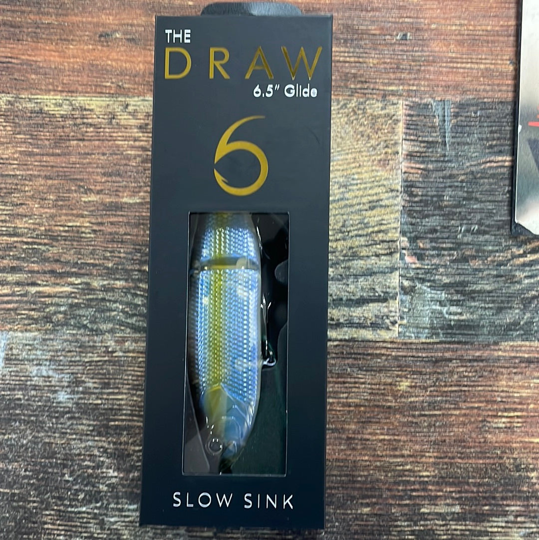 6th Sense Draw 6.5” Glide Slow Sink - Shad Sense