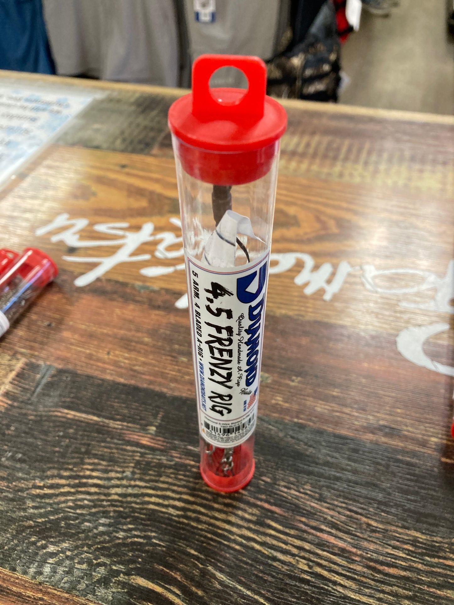 Diamond Umbrella Rig Bladed 4.5" Nickle - 5 Arm, 4 Blade