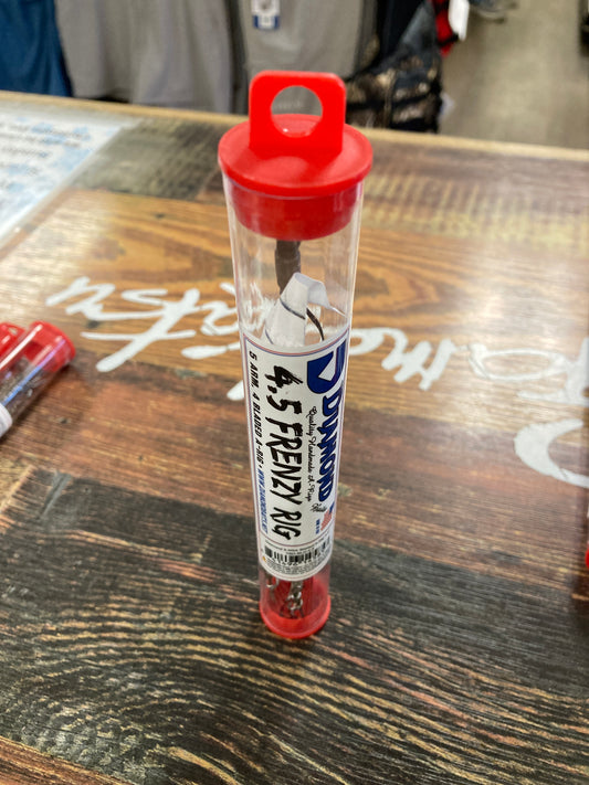 Diamond Umbrella Rig Bladed 4.5" Nickle - 5 Arm, 4 Blade