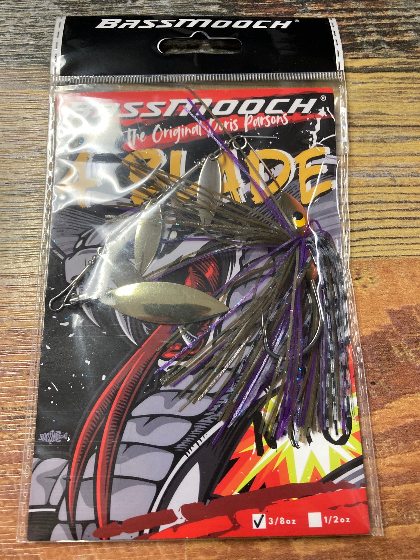 Bassmooch MFO Spinnerbait 3/8 oz Bluegill