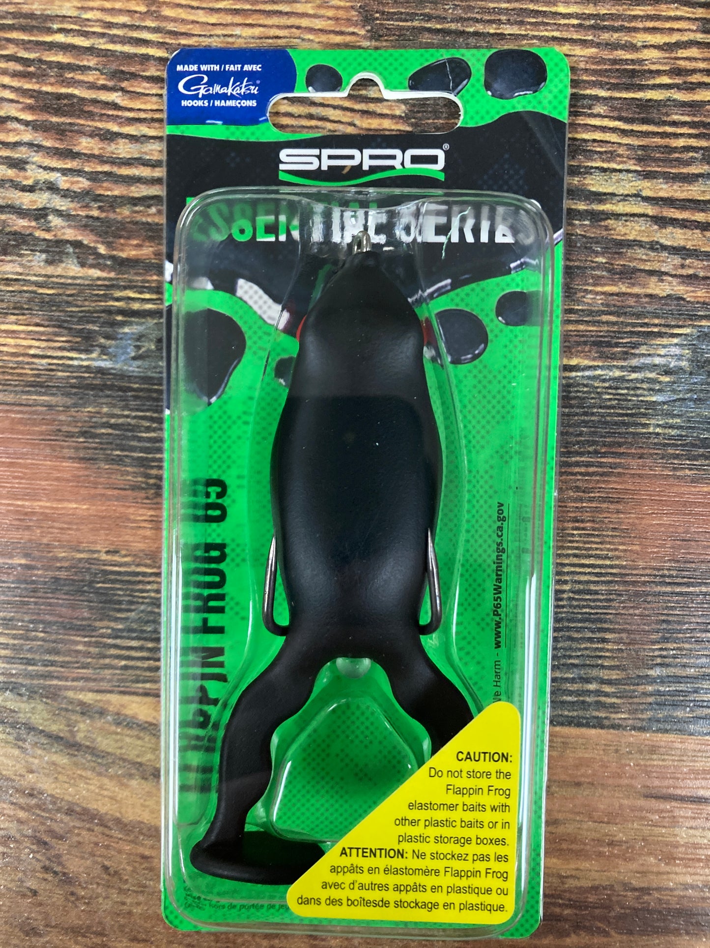 Spro Flappin Frog 65 Midnight Walker