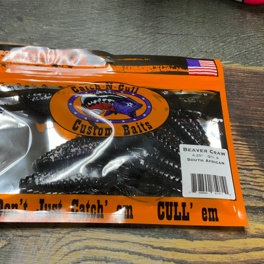 Catch-N-Cull Beaver Craw 4.25" South African