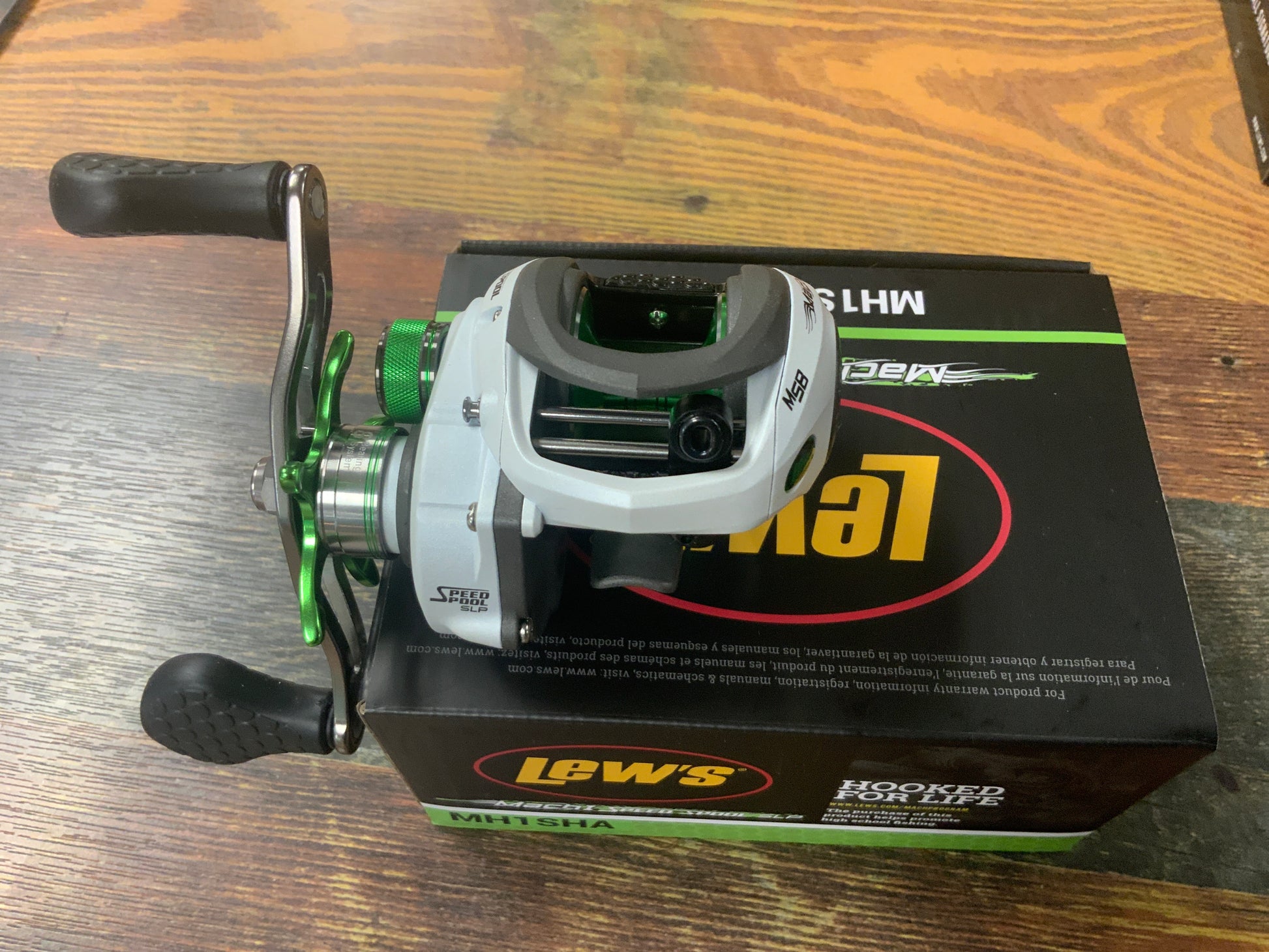 Lews Mach 1 MH1SHA Speed Spool Baitcast 7:5:1 – Lake Fork Resort Lews Mach 1 MH1SHA Speed Spool Baitcast 7:5:1 – Lake Fork Resort