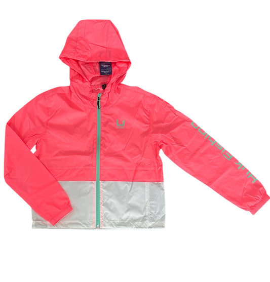 HUK Tradewind Jacket Medium Neon Coral