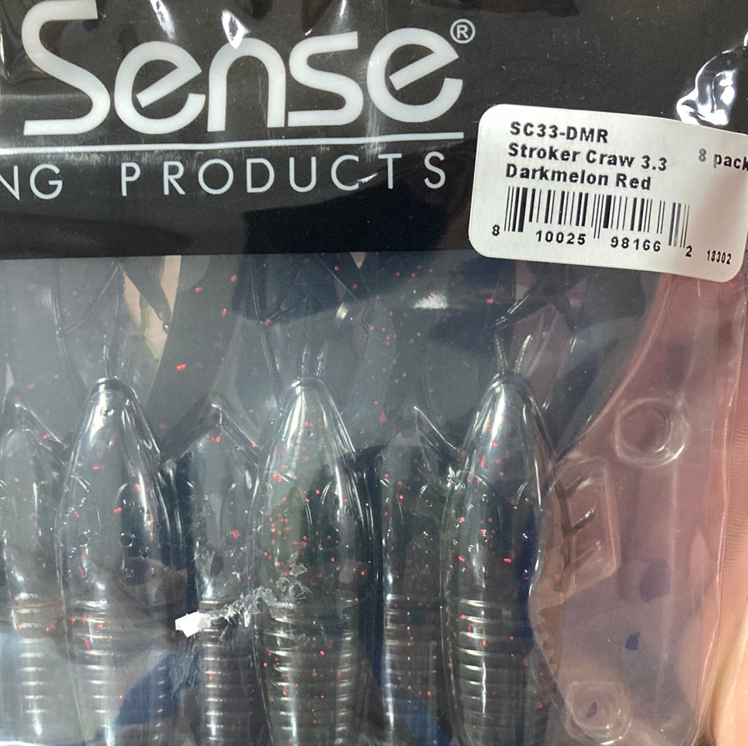 6th Sense Stroker Craw 3.3 Darkwater Red