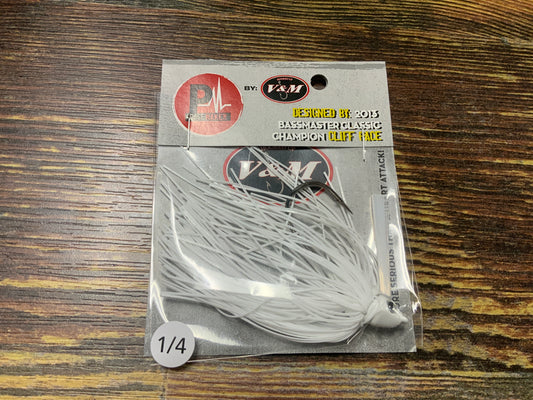 V&M Pulse Swim Jig 1/4 oz. Glimmer Shad