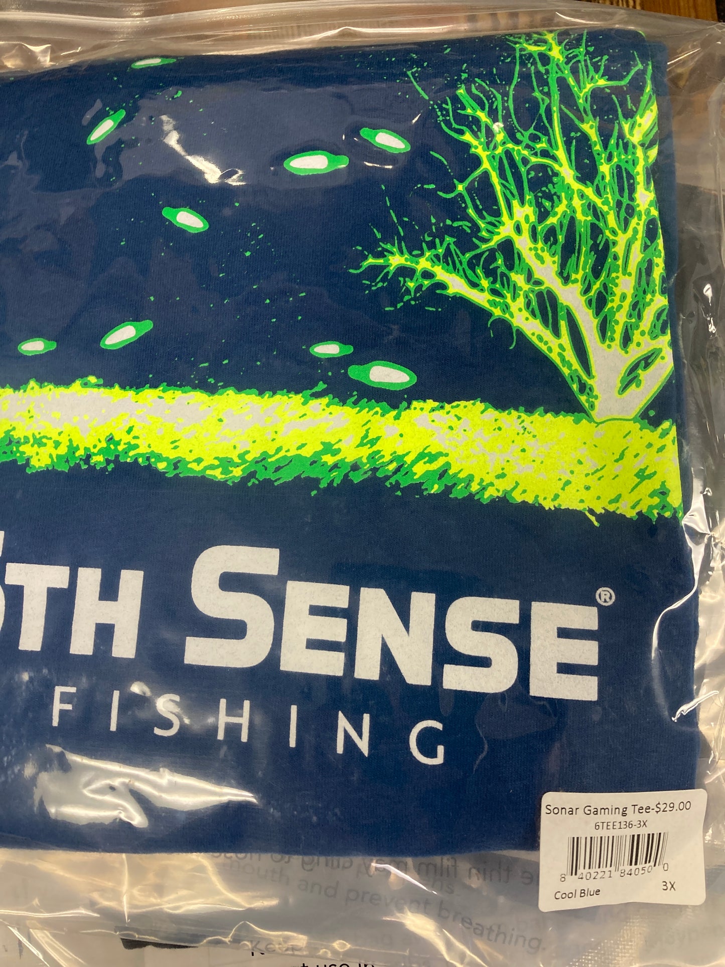 6th Sense Tee Sonar Gaming 3x Cool Blue