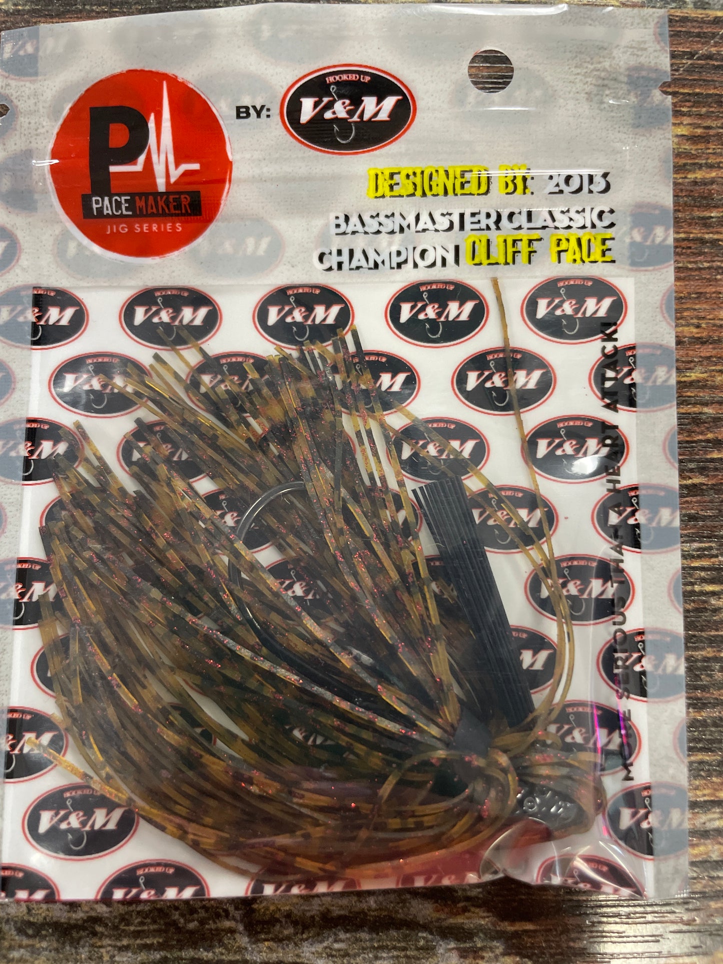 V&M Flippin’ Jig 3/8 oz. Spicy Peanut Butter