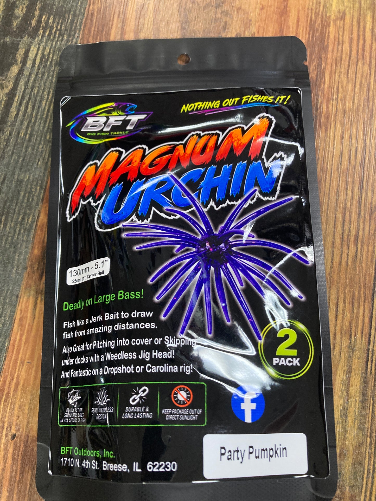 BFT Magnum Urchin Party Pumpkin