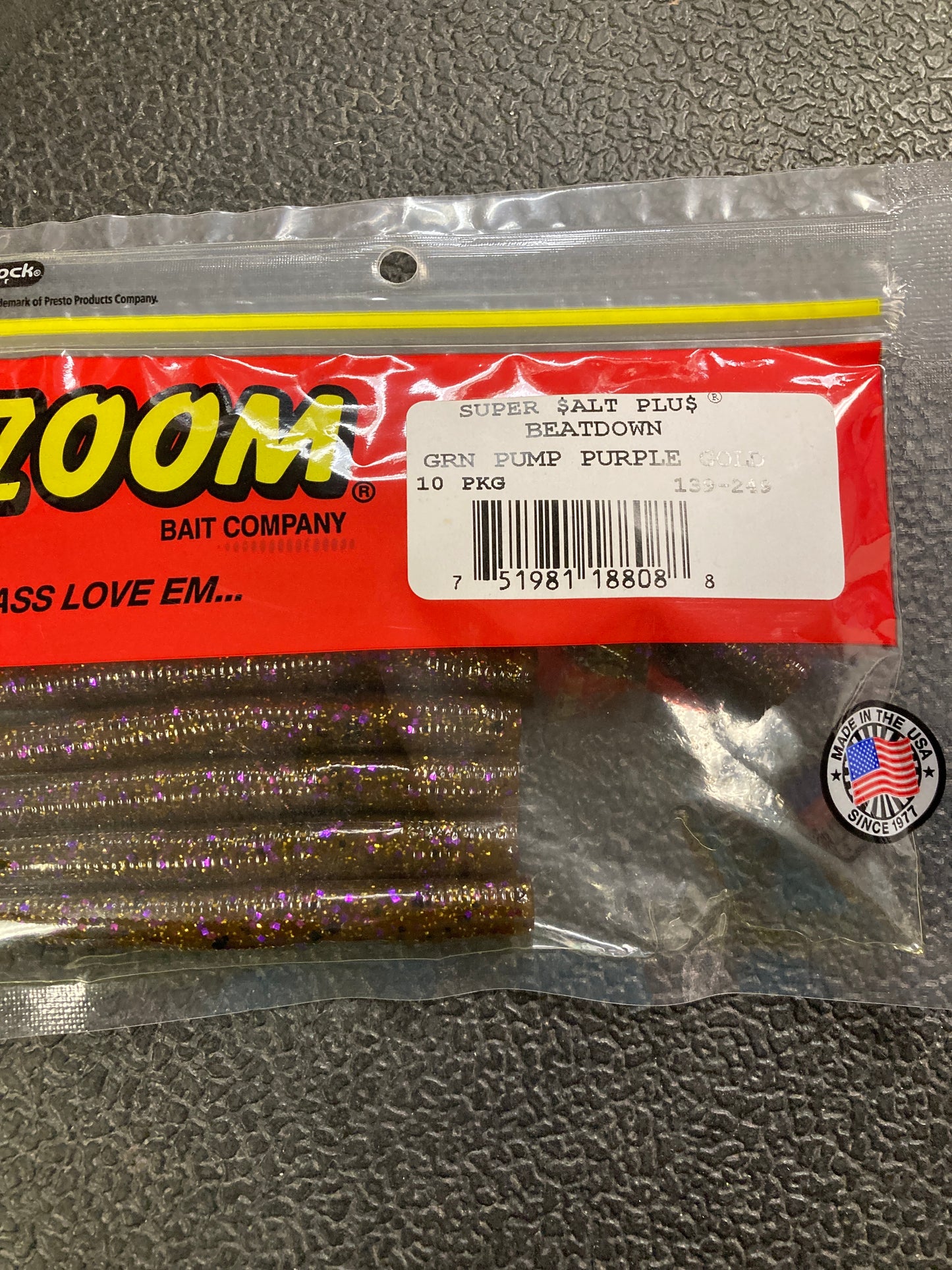 Zoom Beatdown - Green Pumpkin Purple Gold