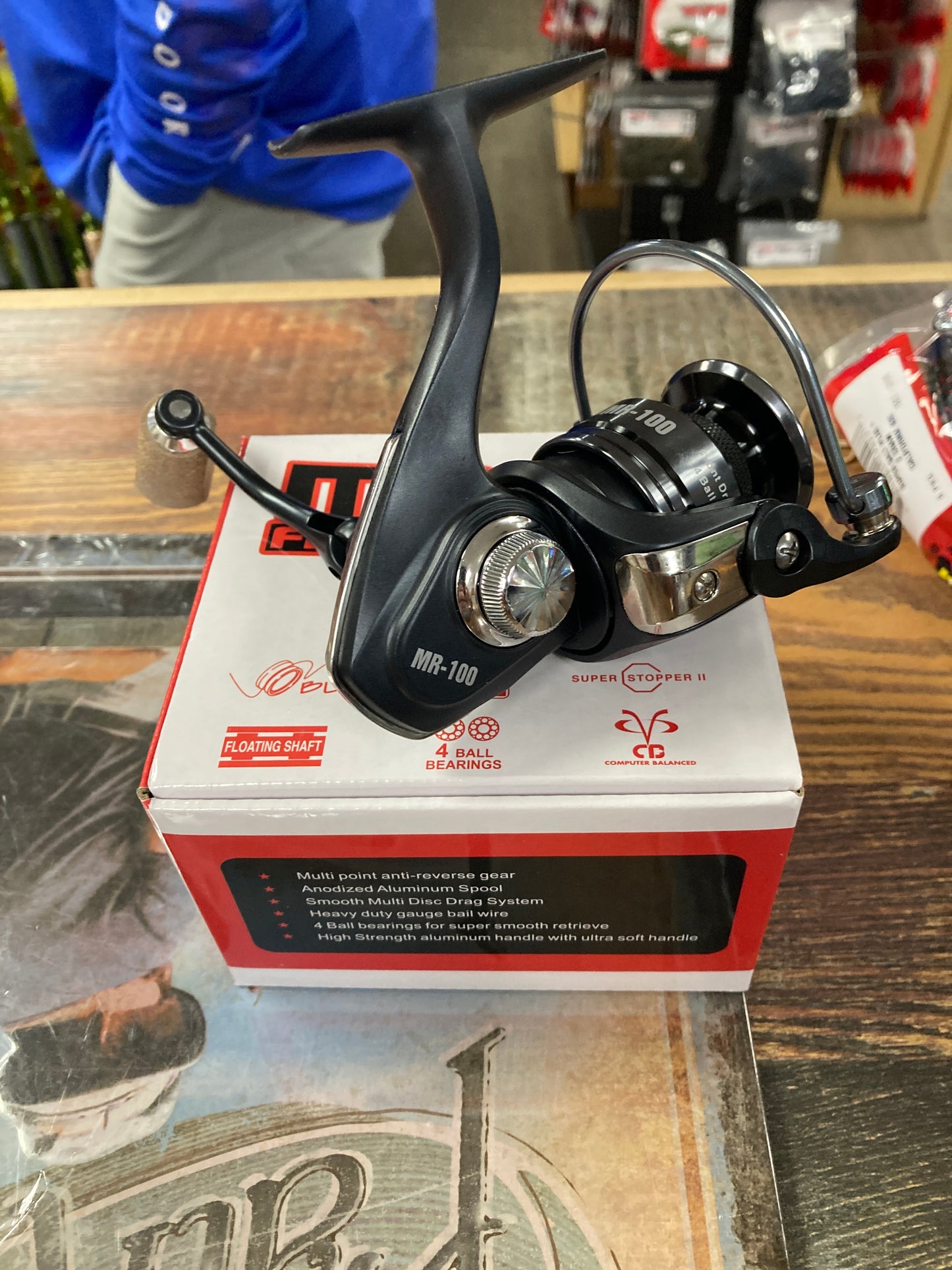 Mad Crappie Reel 100 Red Label