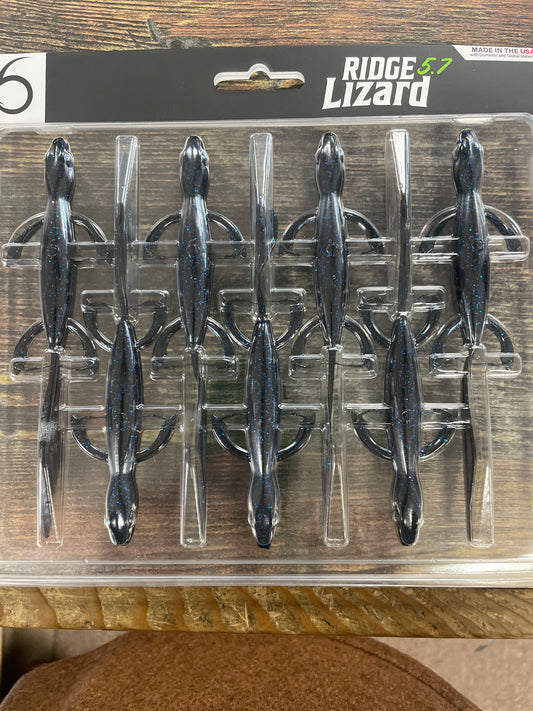 6th Sense Ridge Lizard 5.7 Black N Blue