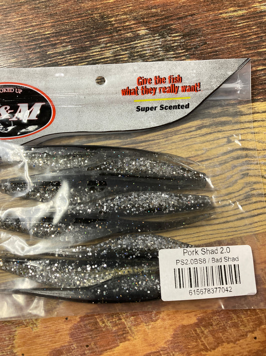 V&M Pork Shad 2.0 Bad Shad