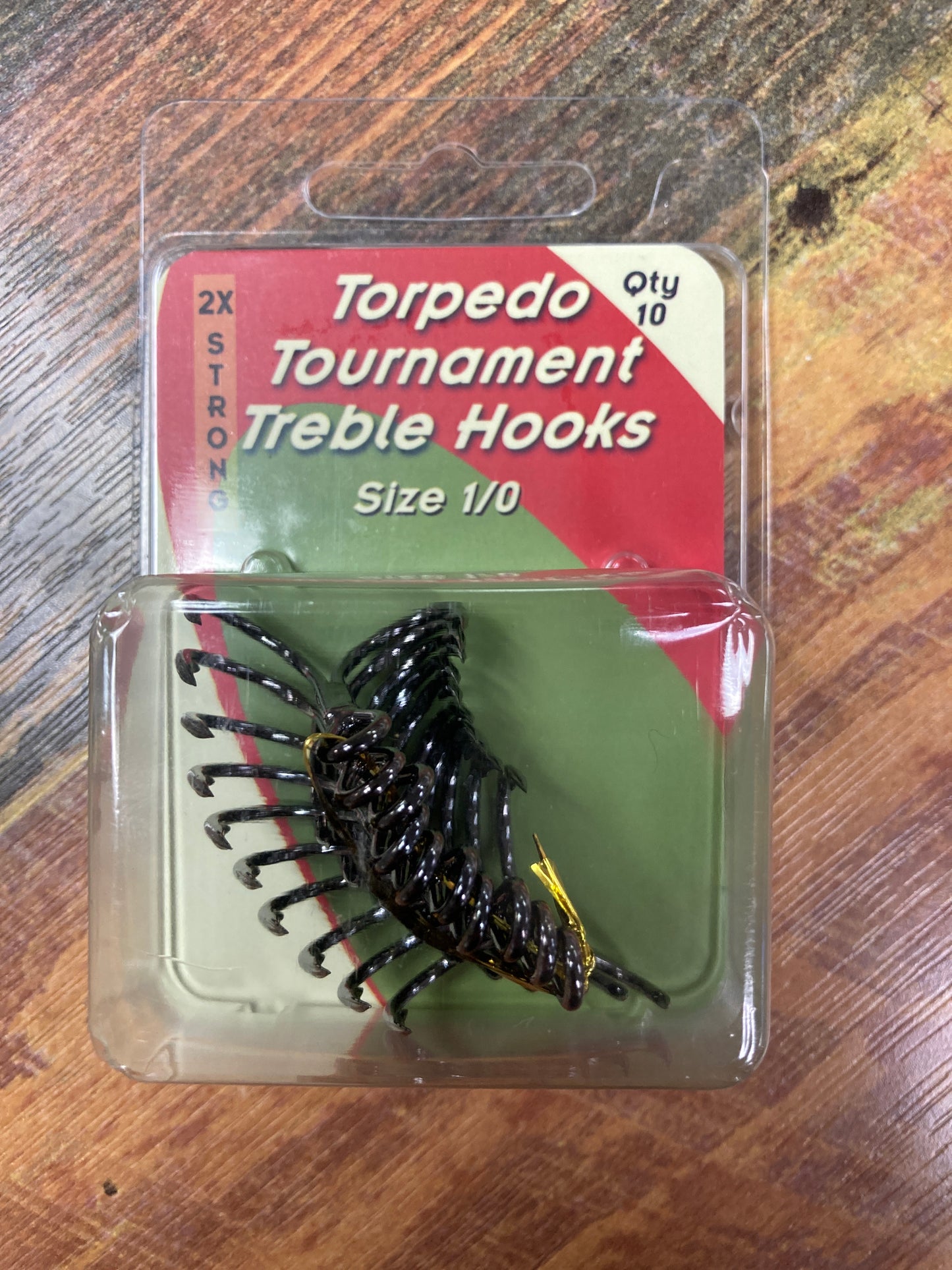 Torpedo Treble Hooks 1/0