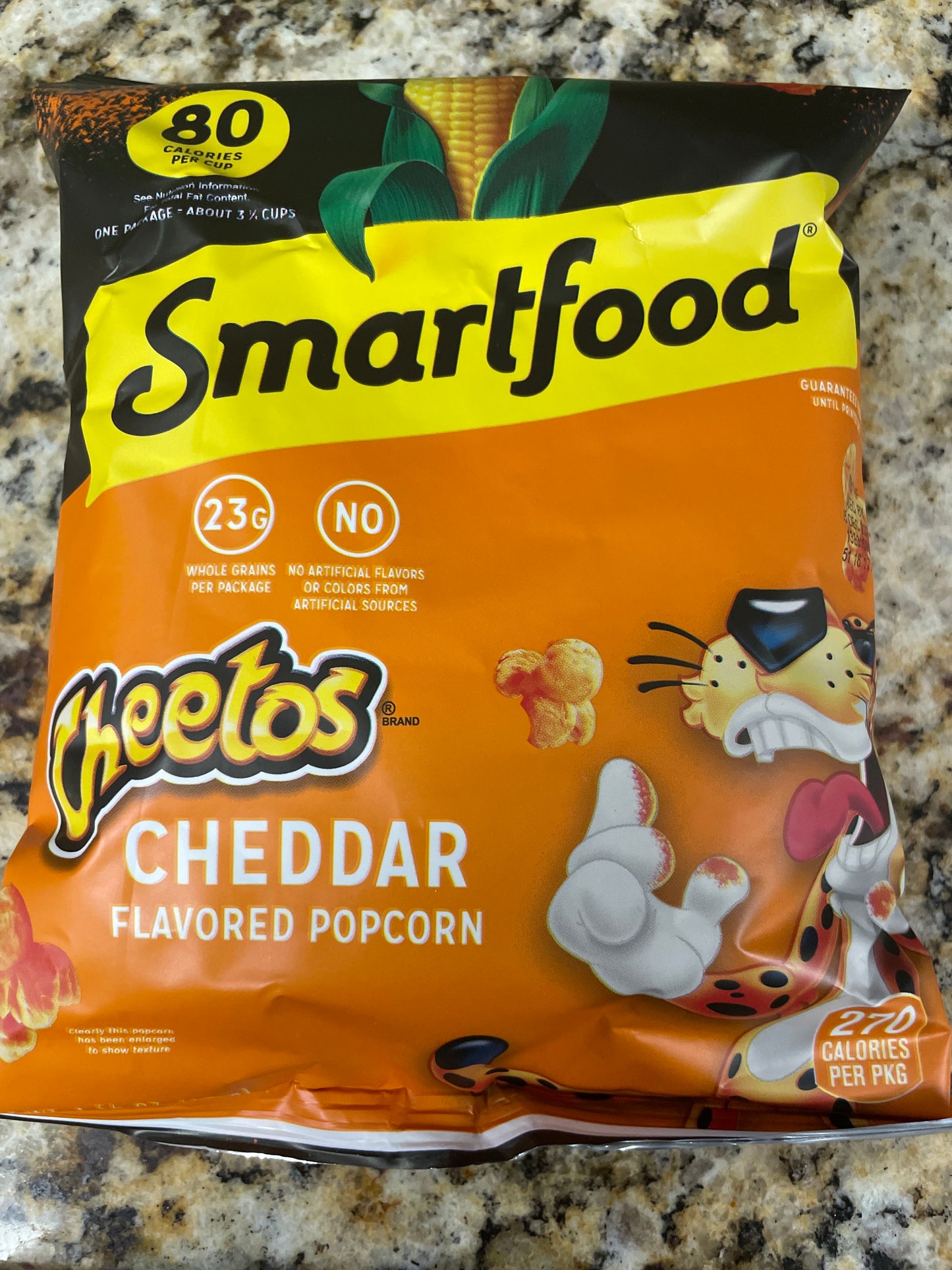 Cheetos Cheddar Flavored Popcorn