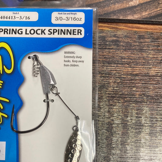 GamKatsu Spring Lock Spinner 3/16 oz. 3/0