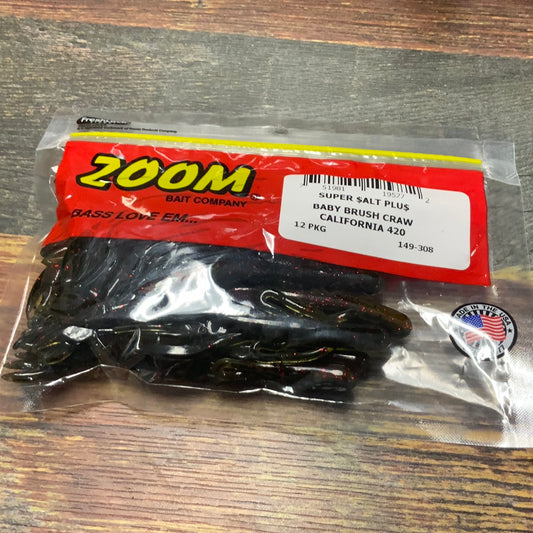 Zoom Baby Brush Craw - California 420