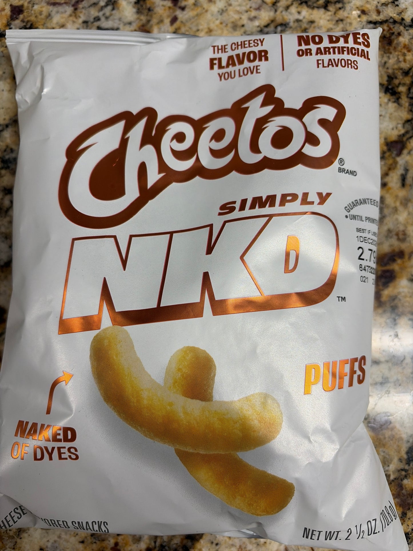 Cheetos NKD Puffs