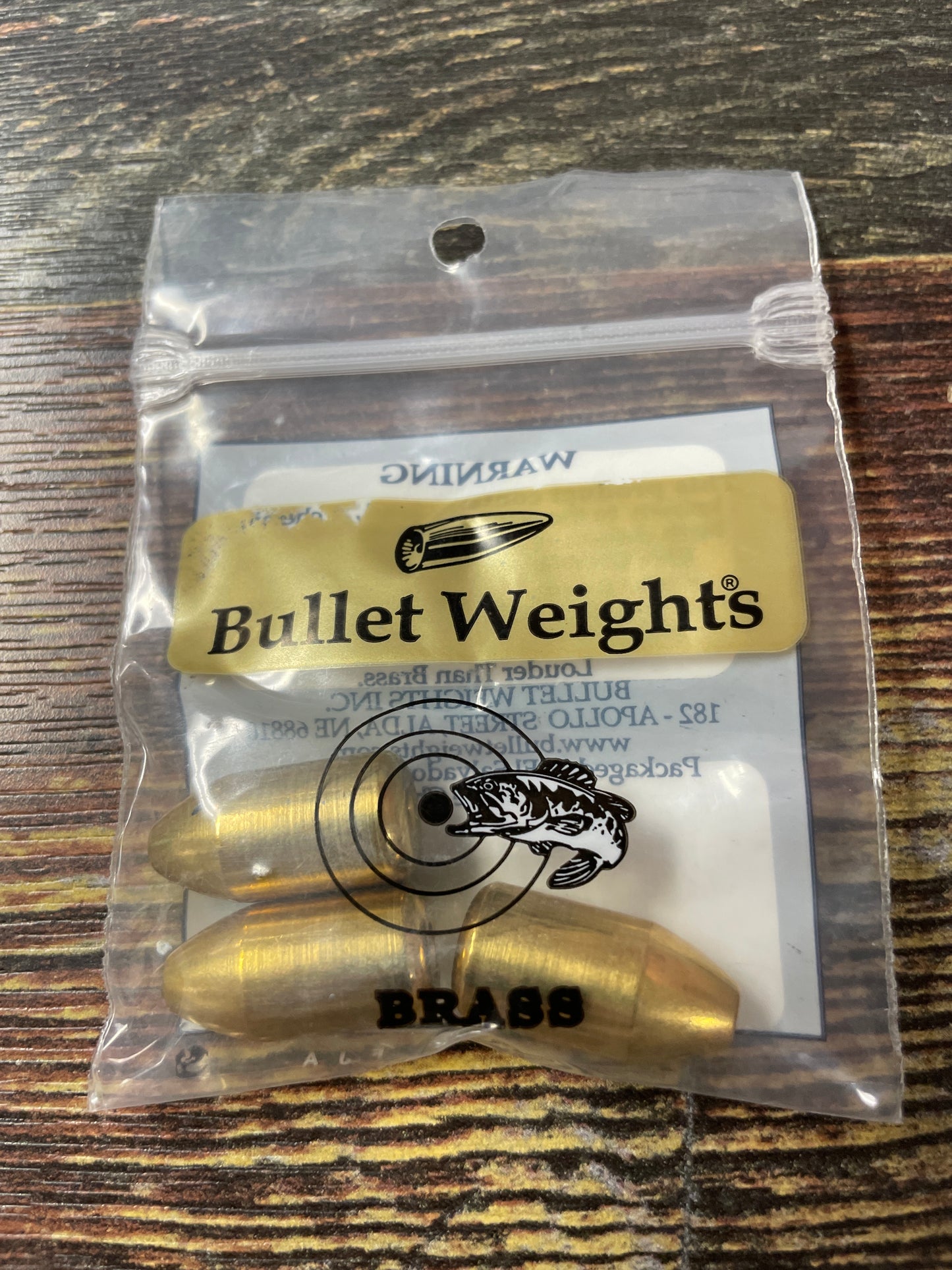 Bullet Carolina Rig Weights 3/4 oz 3pk