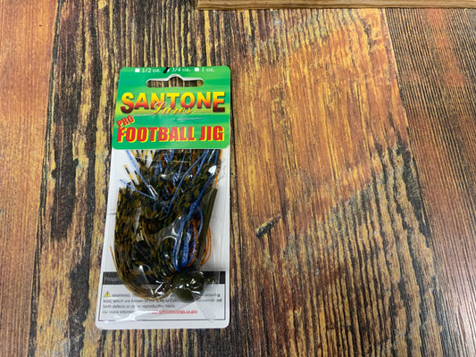 Santone Pro Football Jig 3/4 oz. Pakes Perch